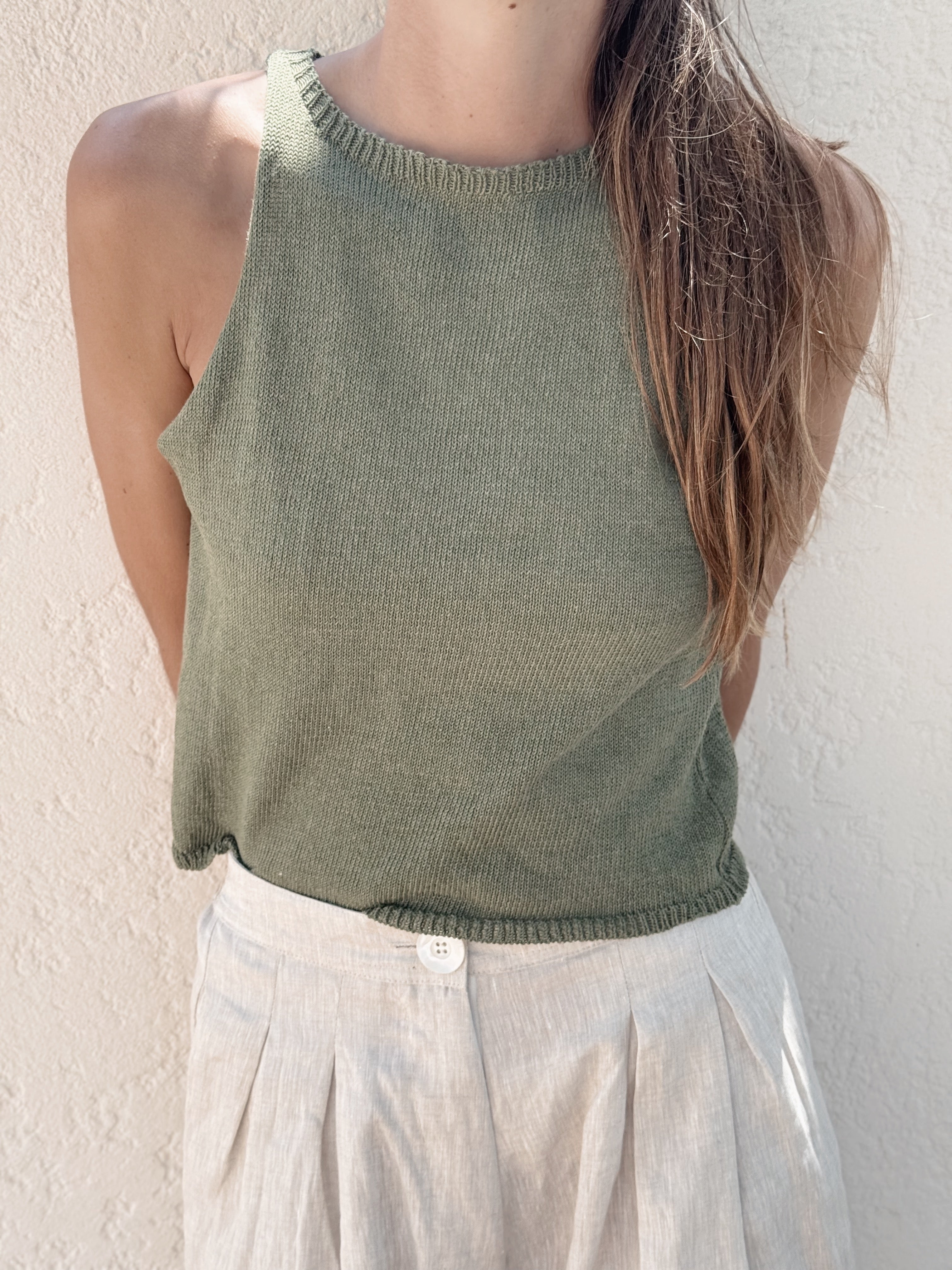 Mina top (verde)