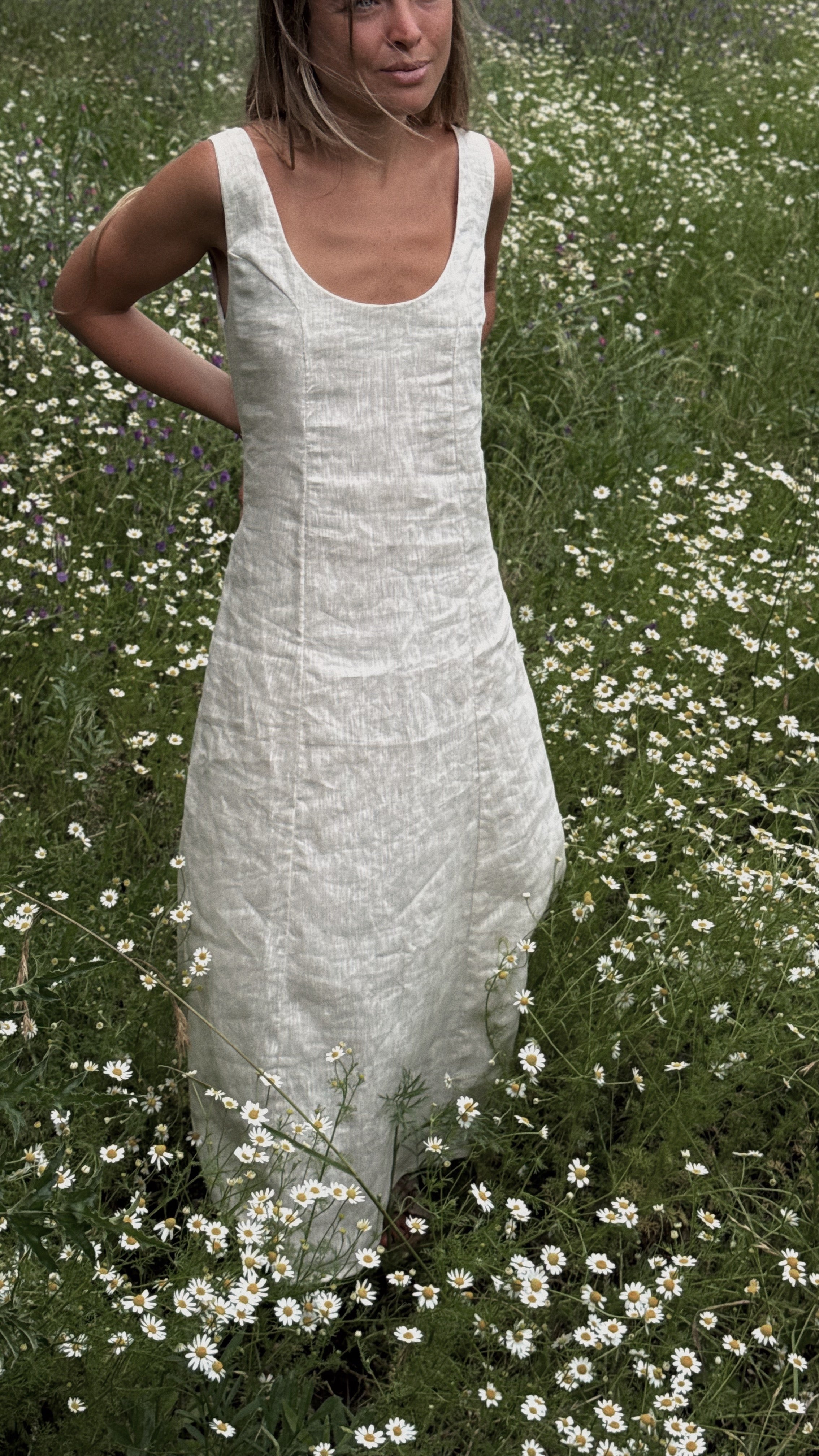 Isabel dress (crudo)