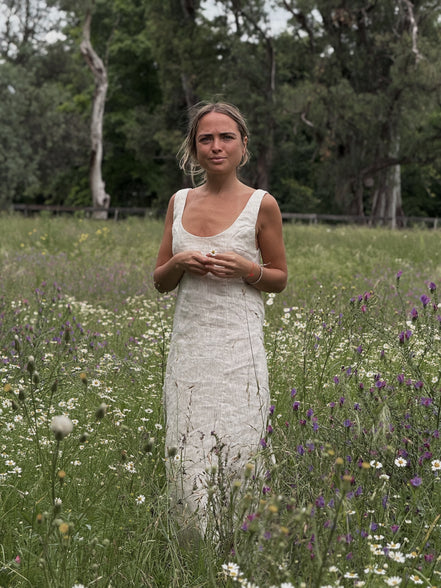 Isabel dress (crudo)