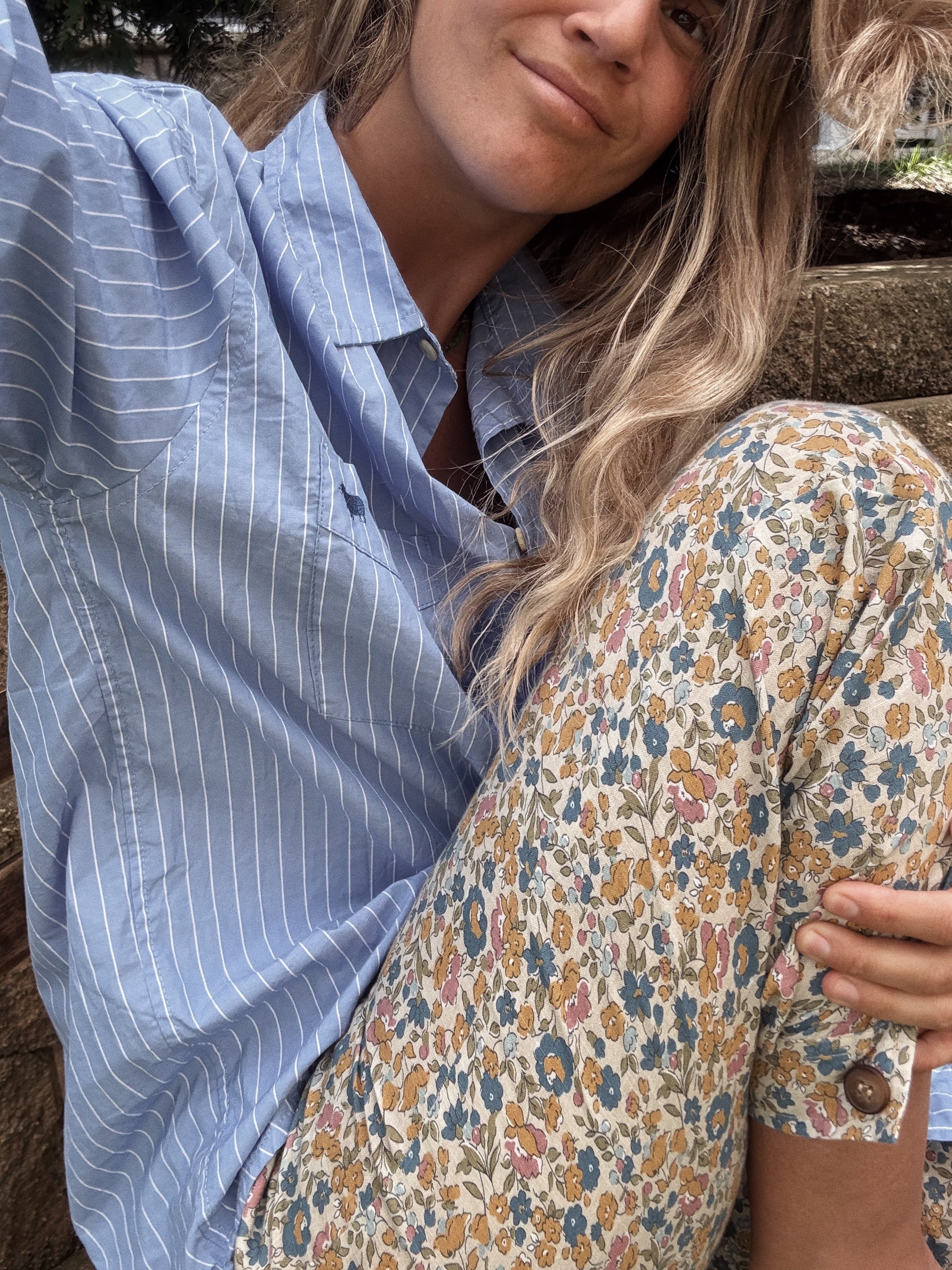 Gaia blouse (rayada)