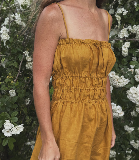 Benedita dress (dijon)