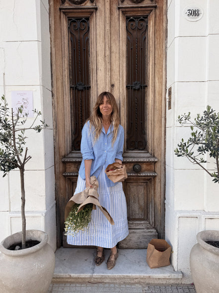 Gaia blouse (rayada)