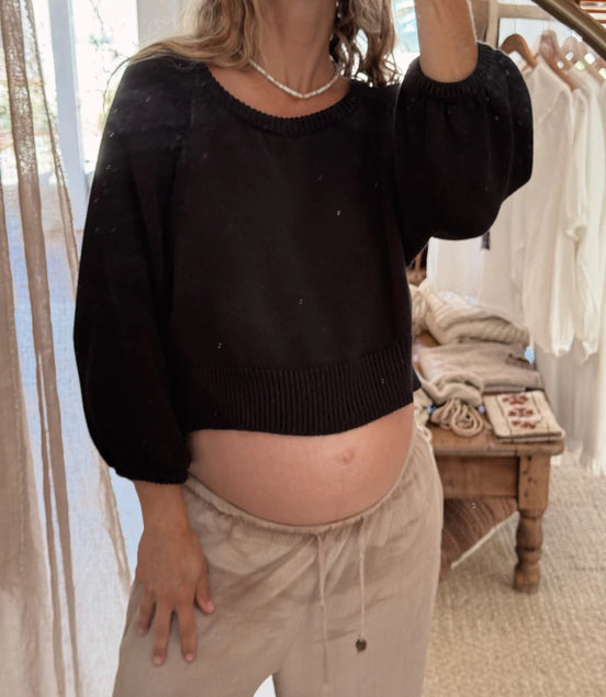 Marita sweater (negro)